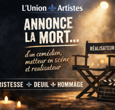 Capture decran 2026 02 06 094904 L&rsquo;Union des artistes annonce la mort d&rsquo;un com&eacute;dien marquant : le Qu&eacute;bec perd une figure de son histoire culturelle