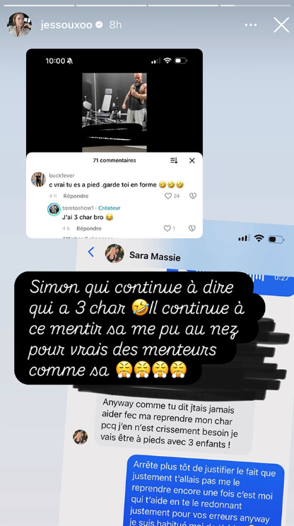 Capture decran 2026 02 13 105149 &laquo; J&rsquo;ai 3 chars bro &raquo; : la s&oelig;ur jumelle p&egrave;te sa coche et expose le chum de sa s&oelig;ur