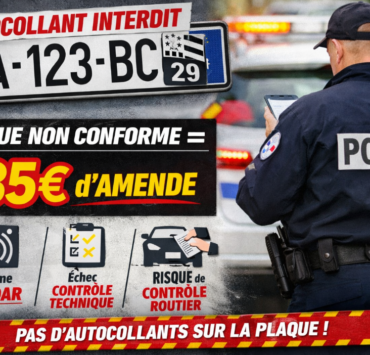 Ce détail sur votre plaque d’immatriculation peut vous coûter 135 € d’amende 2 Ce détail sur votre plaque d’immatriculation peut vous coûter 135 € d’amende Capture decran 2026 02 26 052003 Ce détail sur votre plaque d’immatriculation peut vous coûter 135 € d’amende