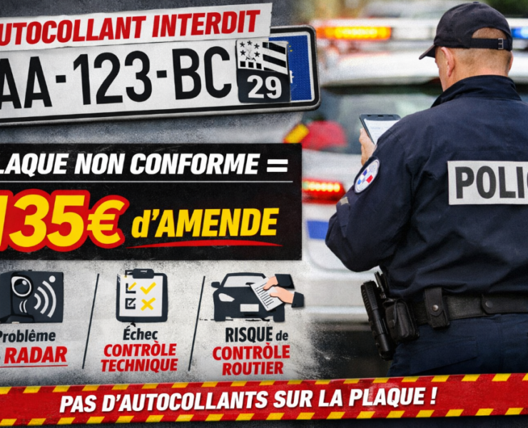 Capture decran 2026 02 26 052003 Ce d&eacute;tail sur votre plaque d&rsquo;immatriculation peut vous co&ucirc;ter 135 &euro; d&rsquo;amende