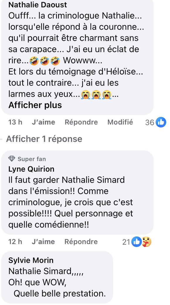 Nathalie Simard et Estelle Fournier surprennent les fans d’Indéfendable 2 Nathalie Simard et Estelle Fournier surprennent les fans d’Indéfendable Capture decran le 2026 02 17 a 09.10.14 Nathalie Simard et Estelle Fournier surprennent les fans d’Indéfendable