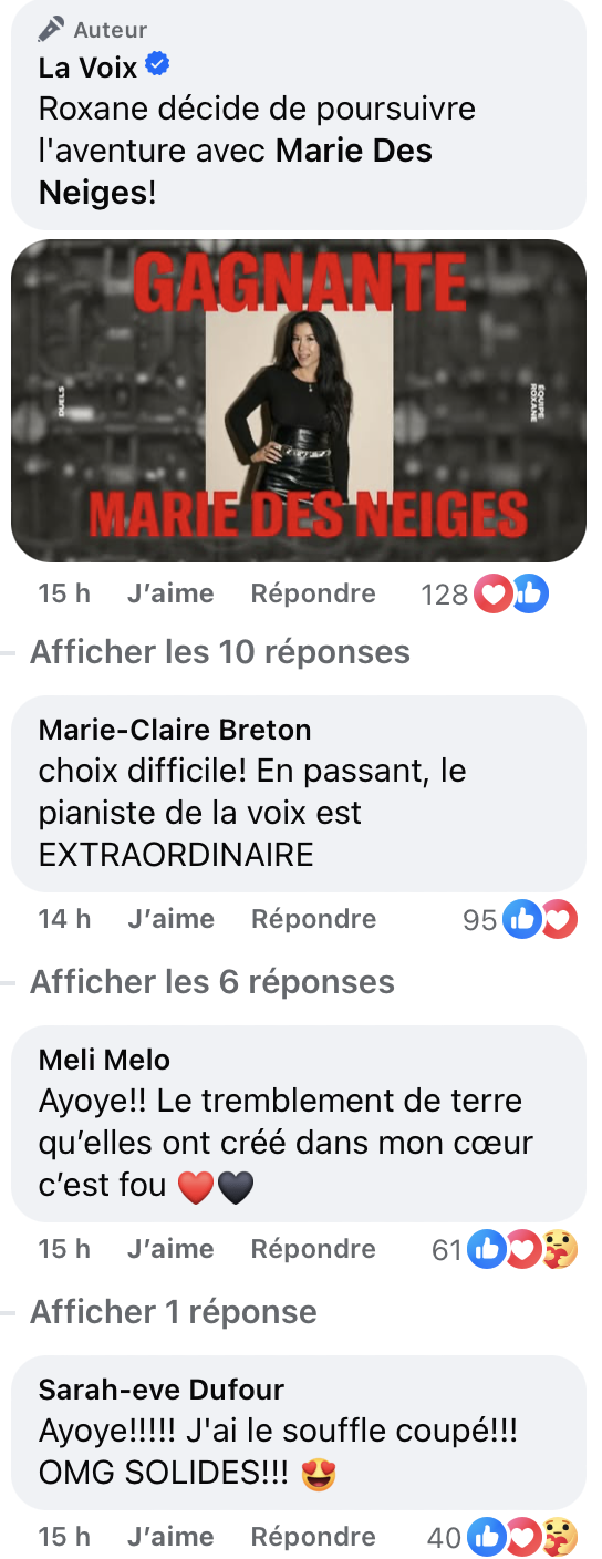 Capture decran le 2026 02 23 a 12.33.54 Roxane joue gros &agrave; La Voix : strat&eacute;gie brillante ou erreur ?