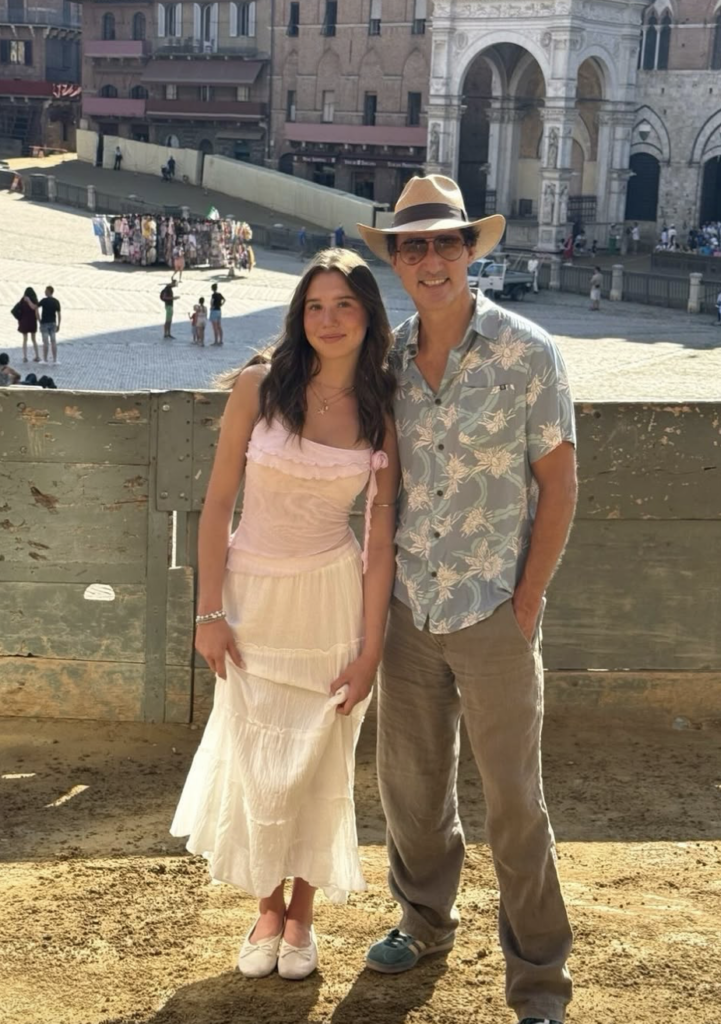 Capture le 2026 02 06 a 14.07.21 Justin Trudeau fait r&eacute;agir en partageant une photo personnelle avec sa fille pour ses 17 ans