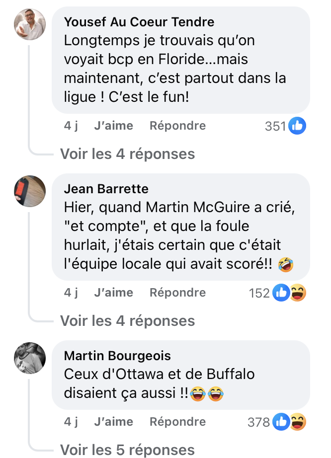 Capture le 2026 02 10 a 16.23.36 Les partisans du CH envahissent les ar&eacute;nas et &ccedil;a irrite