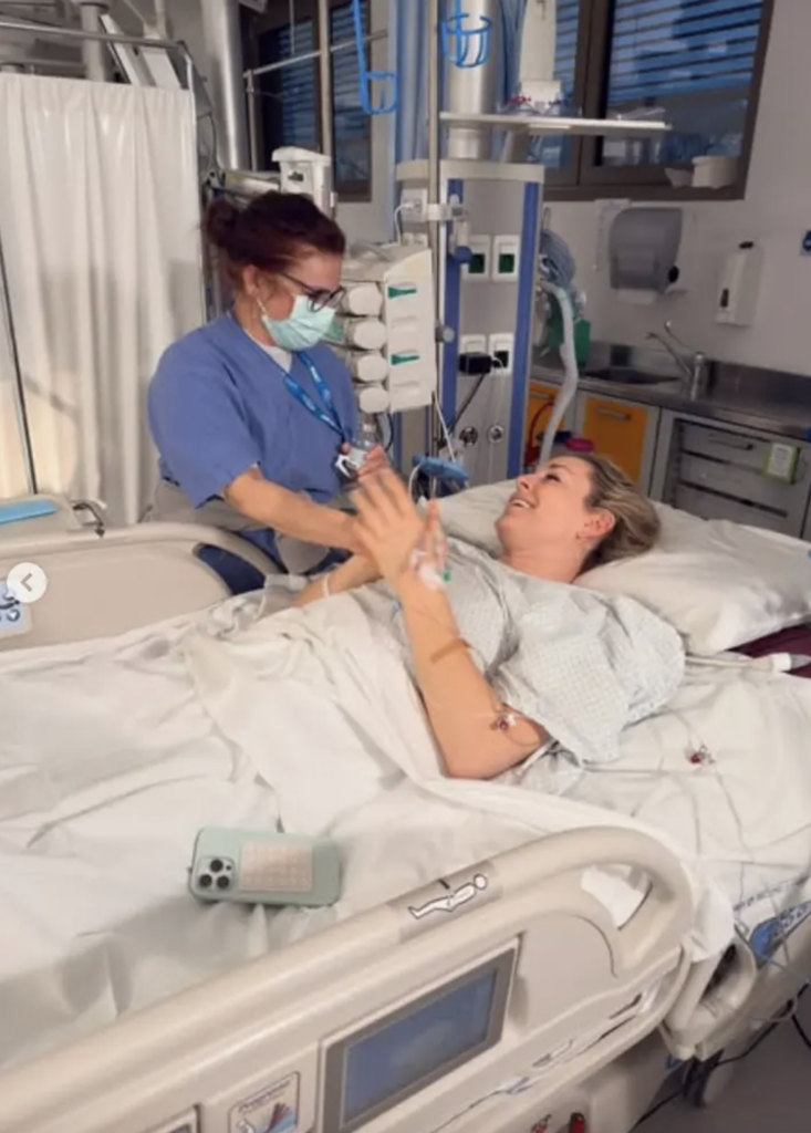 Capture le 2026 02 12 a 00.59.26 Lindsey Vonn d&eacute;voile des photos apr&egrave;s sa 3e op&eacute;ration post-chute aux JO