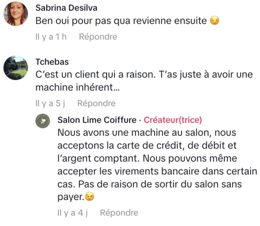 Capture le 2026 02 15 a 00.10.23 Cette coiffeuse dans une ville au Qu&eacute;bec n&rsquo;en revient pas de l&rsquo;audace de sa cliente envers elle !