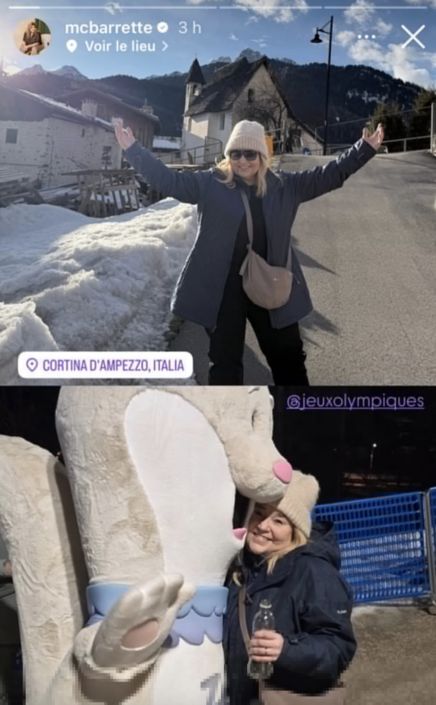 Capture le 2026 02 18 a 02.01.25 Marie-Claude Barrette partage les photos de son voyage en amoureux