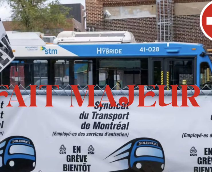 Capture le 2026 02 22 a 14.14.31 Une nouvelle gr&egrave;ve menace le service de la STM ce mois de MARS