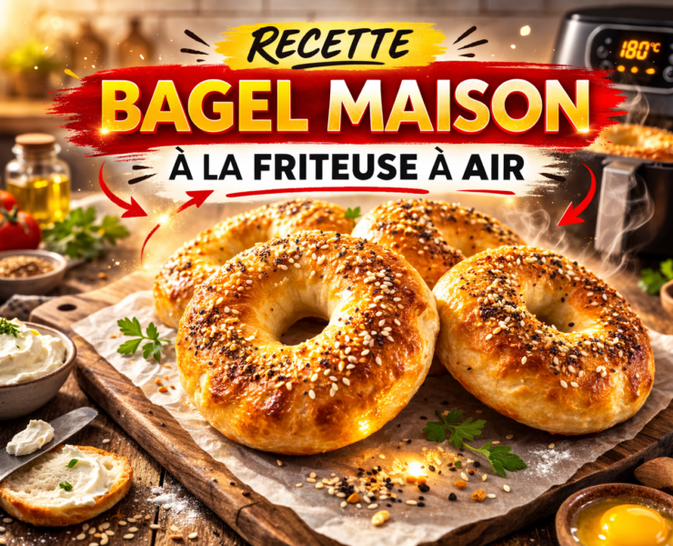 bagelmmmm Bagels maison en 10 minutes : la recette express au air fryer qui fait fureur