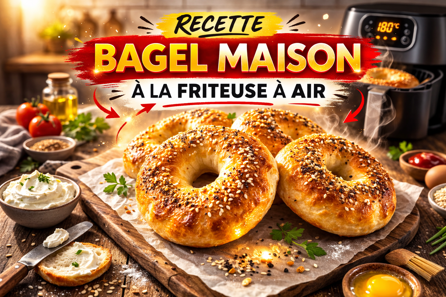 Bagels maison en 10 minutes : la recette express au air fryer qui fait fureur 1 Bagels maison en 10 minutes : la recette express au air fryer qui fait fureur bagelmmmm Bagels maison en 10 minutes : la recette express au air fryer qui fait fureur