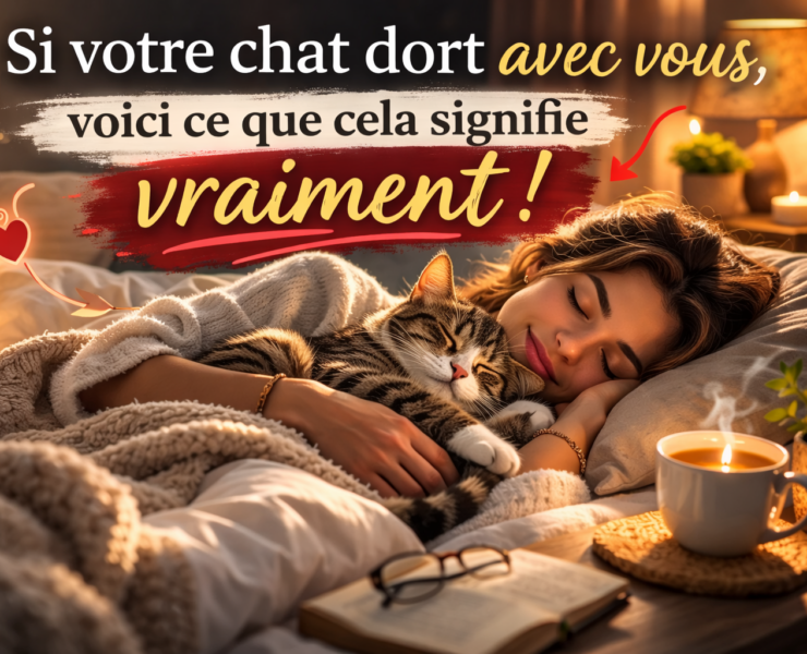 chateee 1 e1772144414230 Si votre chat dort avec vous, voici ce que cela signifie vraiment