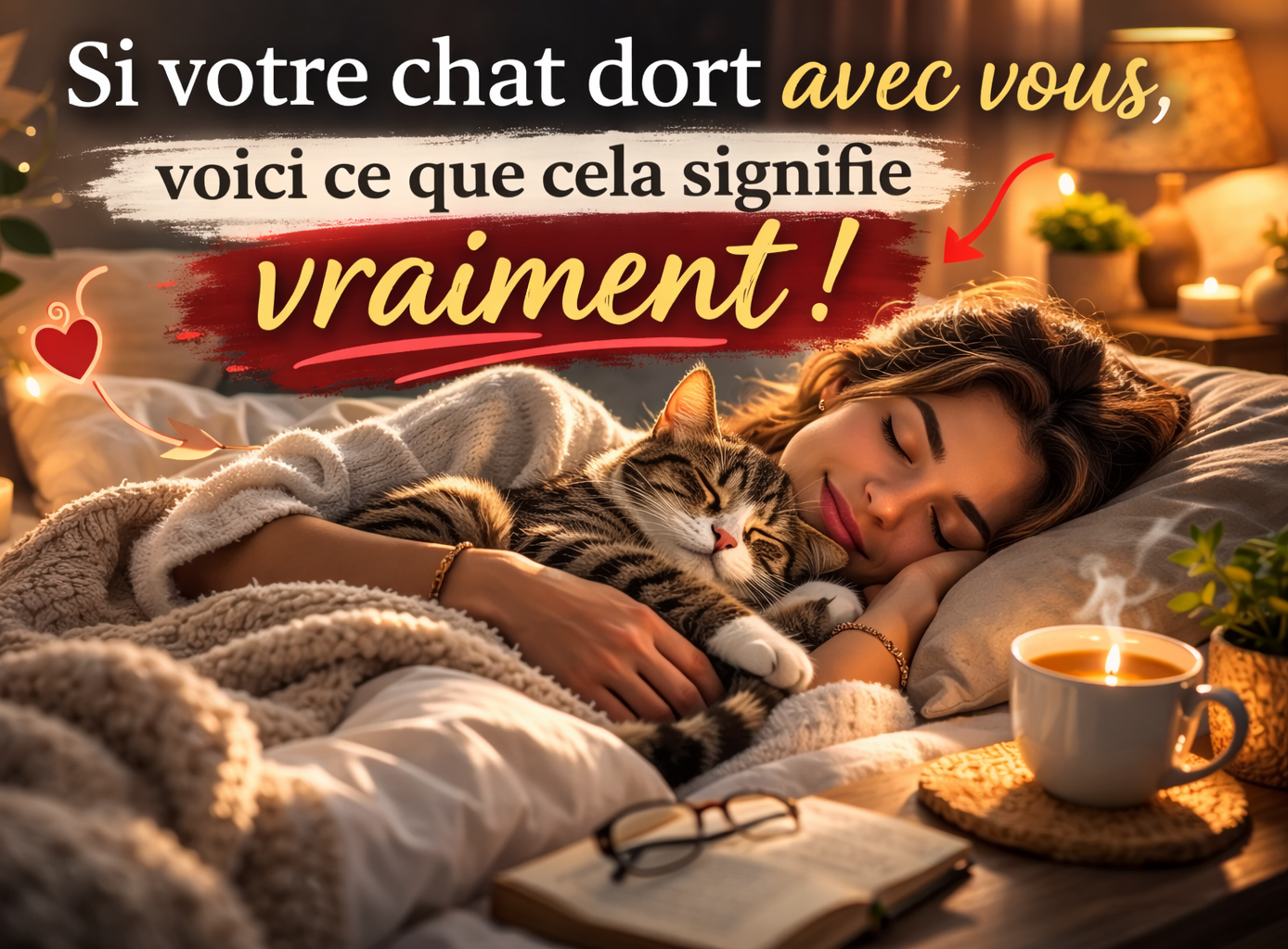 chateee 1 e1772144414230 Si votre chat dort avec vous, voici ce que cela signifie vraiment