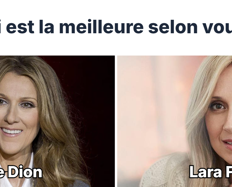 sondage celine lara 18 Lara Fabian et C&eacute;line Dion : simple mythe ou vraie tension ?