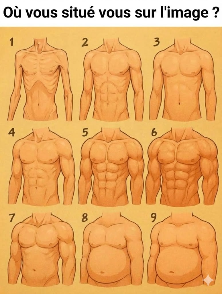 unnamed 5 Mince, athl&eacute;tique ou gros : les physiques des hommes d&eacute;crypt&eacute;s