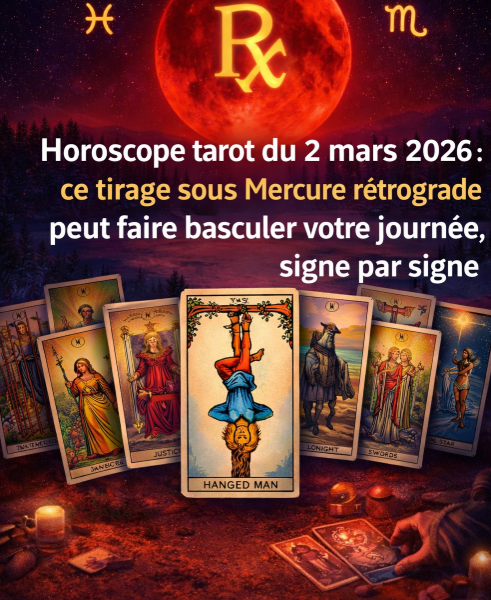 Capture decran 2026 03 02 070945 Horoscope tarot du lundi 2 mars 2026 : sous Mercure r&eacute;trograde, ce tirage peut tout faire basculer aujourd&rsquo;hui