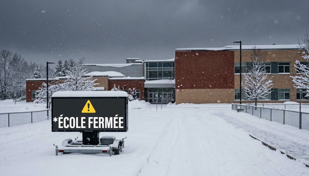 Capture decran 2026 03 13 082047 1 Fermetures d&rsquo;&eacute;coles au Qu&eacute;bec : la matin&eacute;e compliqu&eacute;e pour les familles
