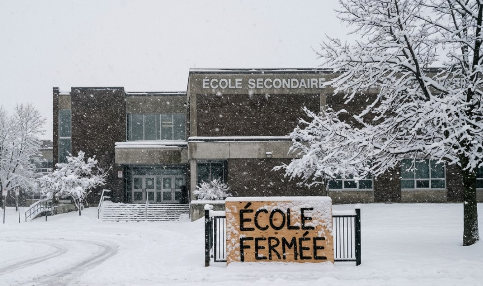 Capture decran 2026 03 13 082636 Des &eacute;coles doivent fermer leurs portes ce vendredi