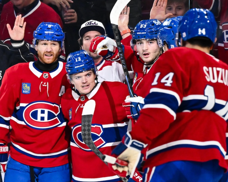 Capture decran 2026 03 13 142717 Cole Caufield revient &agrave; l&rsquo;entra&icirc;nement et un trio attire d&eacute;j&agrave; l&rsquo;attention