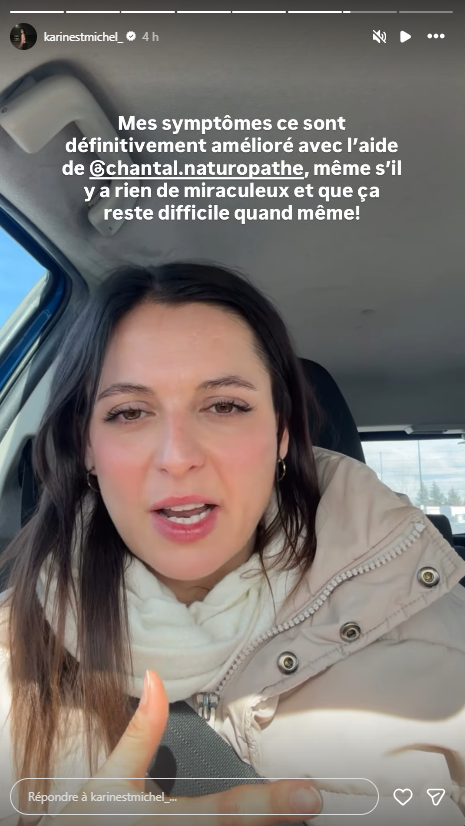 Capture decran 2026 03 13 153128 Karine St-Michel parle ouvertement de sa grossesse&hellip; et &ccedil;a fait beaucoup r&eacute;agir les internautes