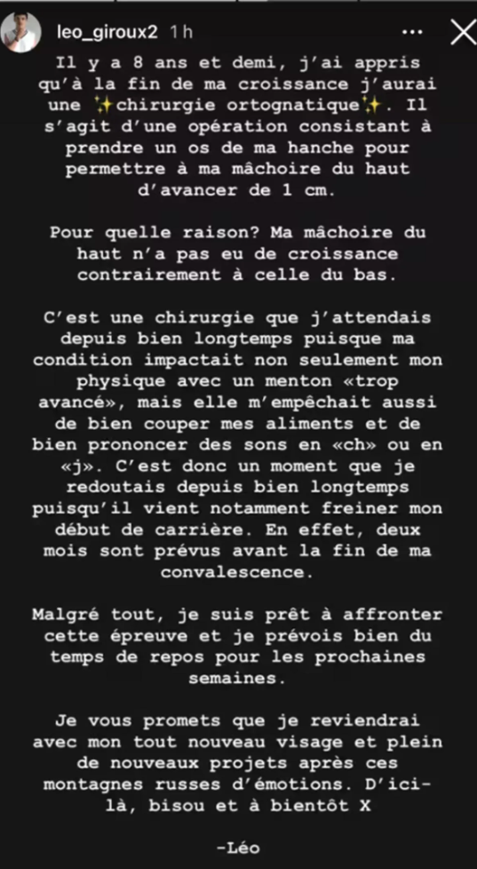Capture decran 2026 03 17 121515 L&eacute;o Giroux transform&eacute; apr&egrave;s une chirurgie majeure&hellip; sa nouvelle apparence fait r&eacute;agir