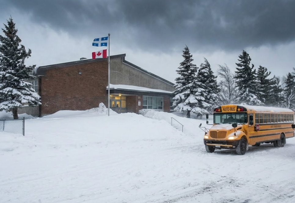 Capture decran 2026 03 18 035349 Une sc&egrave;ne inqui&eacute;tante survient dans une &eacute;cole du Bas-Saint-Laurent : un mur s'effondre