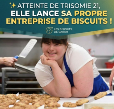 Capture decran 2026 03 29 171805 Trisomie 21, des portes ferm&eacute;es&hellip; puis une entreprise qui explose avec Collettey&rsquo;s Cookies
