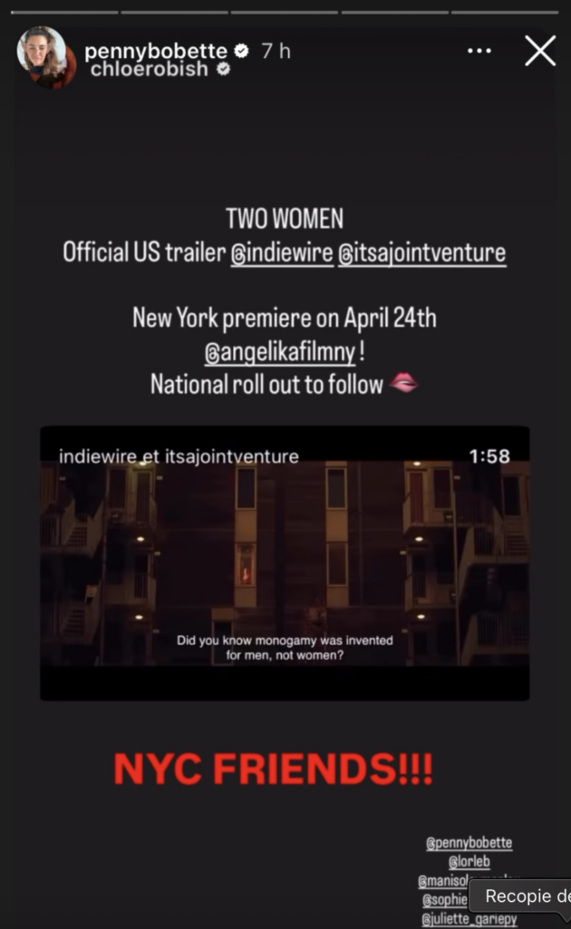 Bonne nouvelle pour Laurence Leboeuf : son film s'exporte à l'échelle mondiale 3 Bonne nouvelle pour Laurence Leboeuf : son film s'exporte à l'échelle mondiale Capture le 2026 03 04 a 08.47.51 Bonne nouvelle pour Laurence Leboeuf : son film s'exporte à l'échelle mondiale