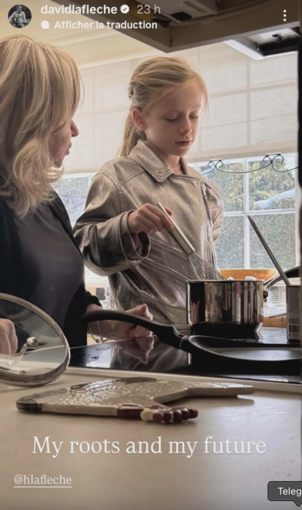 Capture le 2026 03 07 a 08.01.40 Voici La fille de Marie-Mai et David Lafl&egrave;che cette photo avec sa grand-maman fait craquer