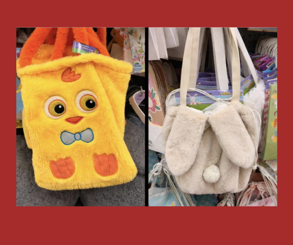 Capture le 2026 03 07 a 08.41.41 Ces adorables sacs Dollarama pour P&acirc;ques font fondre le web