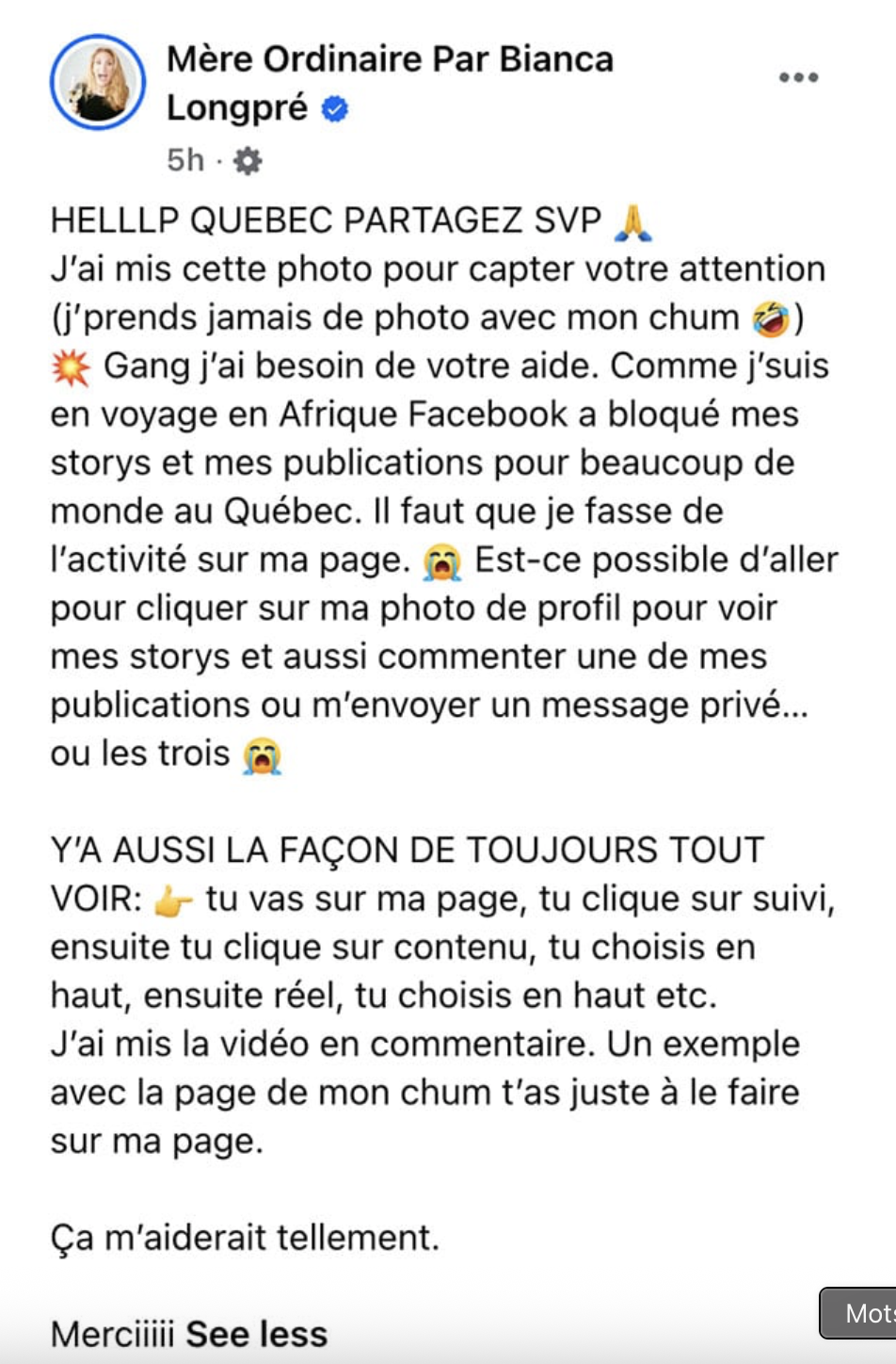 Mère Ordinaire en Afrique : Son Cri de Coeur Retentissant de partout ! 2 Mère Ordinaire en Afrique : Son Cri de Coeur Retentissant de partout ! Capture le 2026 03 08 a 08.32.36 Mère Ordinaire en Afrique : Son Cri de Coeur Retentissant de partout !