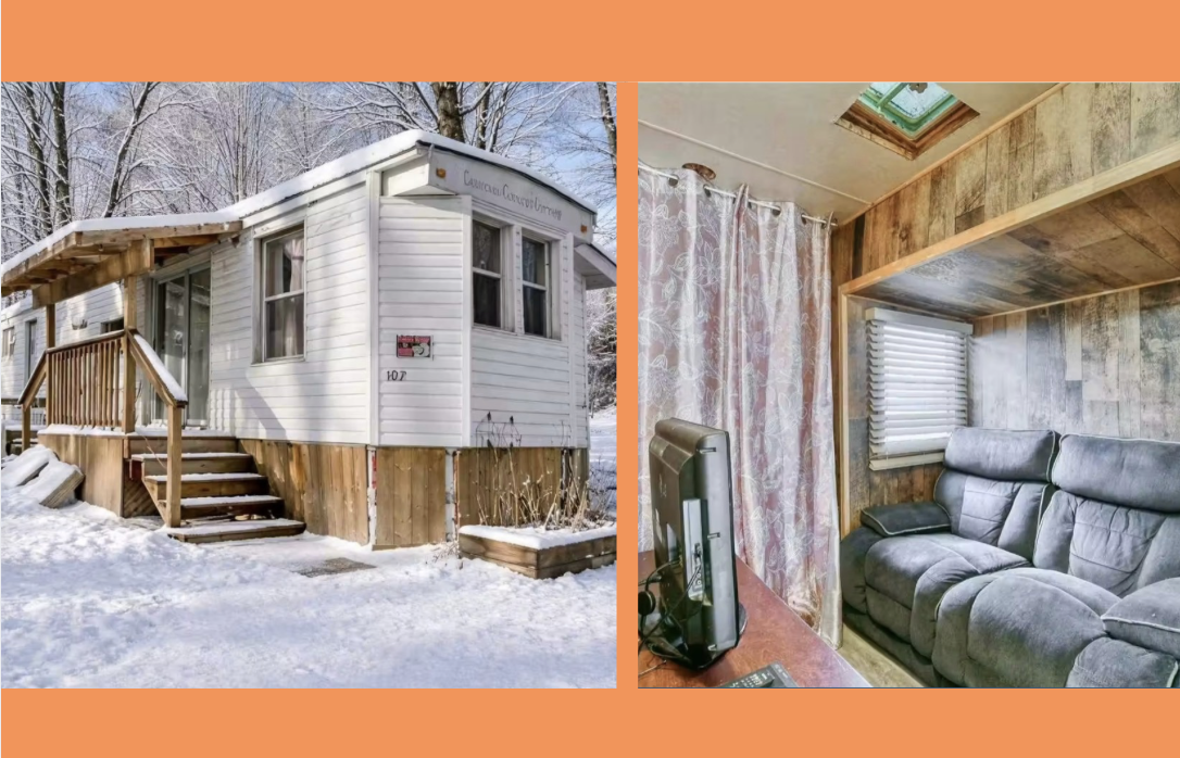 Capture le 2026 03 10 a 14.20.50 Ce chalet &agrave; 45 000 $ dans les Laurentides fait r&eacute;agir en pleine crise immobili&egrave;re