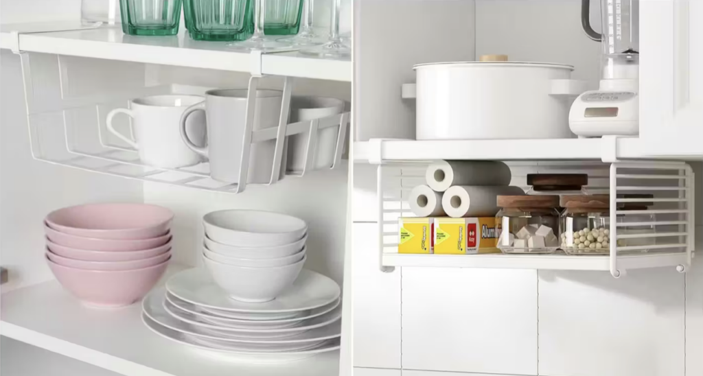 Capture le 2026 03 17 a 08.25.51 Cette petite trouvaille IKEA aide &agrave; doubler l&rsquo;espace dans les armoires (et elle passe souvent inaper&ccedil;ue)