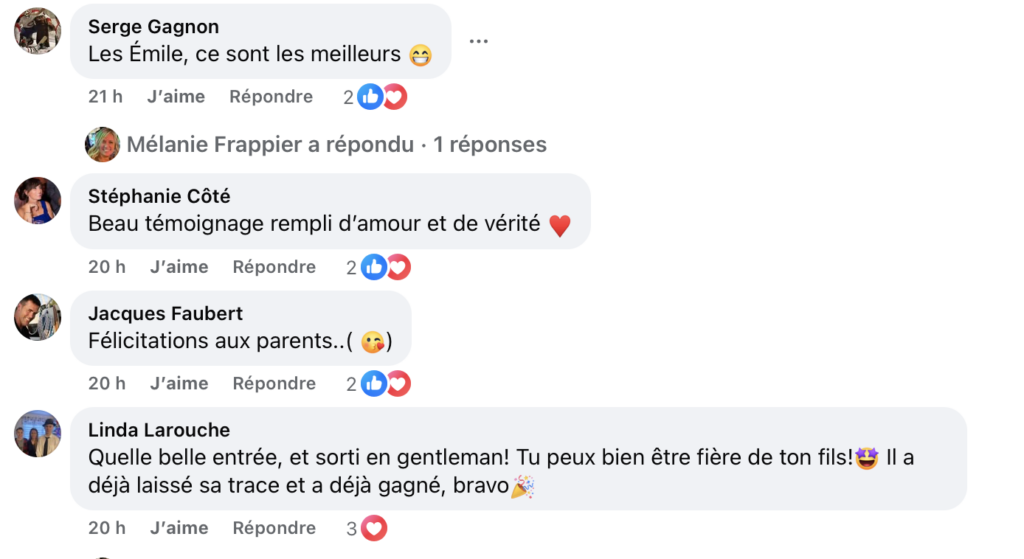 Capture le 2026 03 18 a 10.39.15 La m&egrave;re d&rsquo;&Eacute;mile sort de l&rsquo;ombre apr&egrave;s son &eacute;limination qui fait &eacute;norm&eacute;ment r&eacute;agir