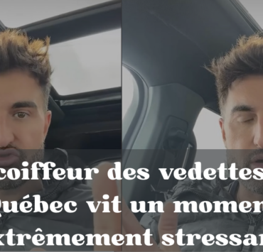 Capture le 2026 03 19 a 09.44.01 Le coiffeur des vedettes au Qu&eacute;bec vit un moment extr&ecirc;mement stressant