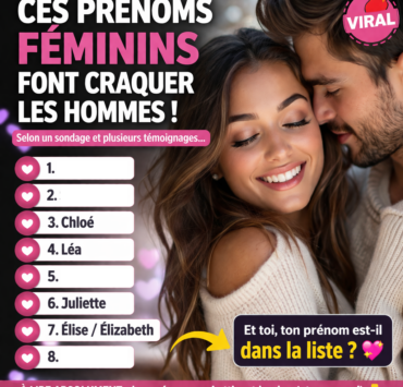 Design sans titre 35 On a demand&eacute; &agrave; des hommes quels pr&eacute;noms f&eacute;minins les attirent le plus&hellip; leurs r&eacute;ponses surprennent