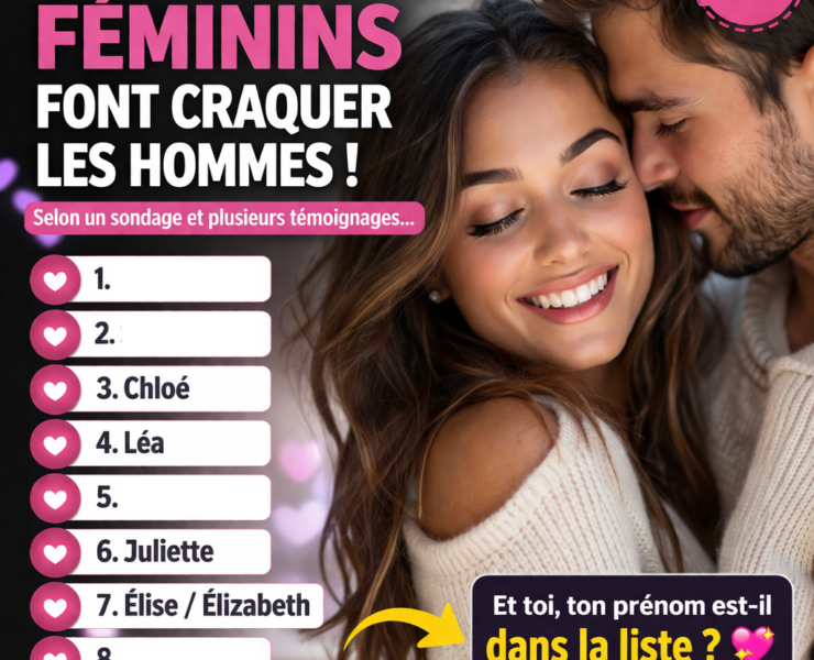 Design sans titre 35 On a demand&eacute; &agrave; des hommes quels pr&eacute;noms f&eacute;minins les attirent le plus&hellip; leurs r&eacute;ponses surprennent
