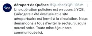 Screenshot 20260316 000539 X 1 Urgence &agrave; l'a&eacute;roport : situation critique !