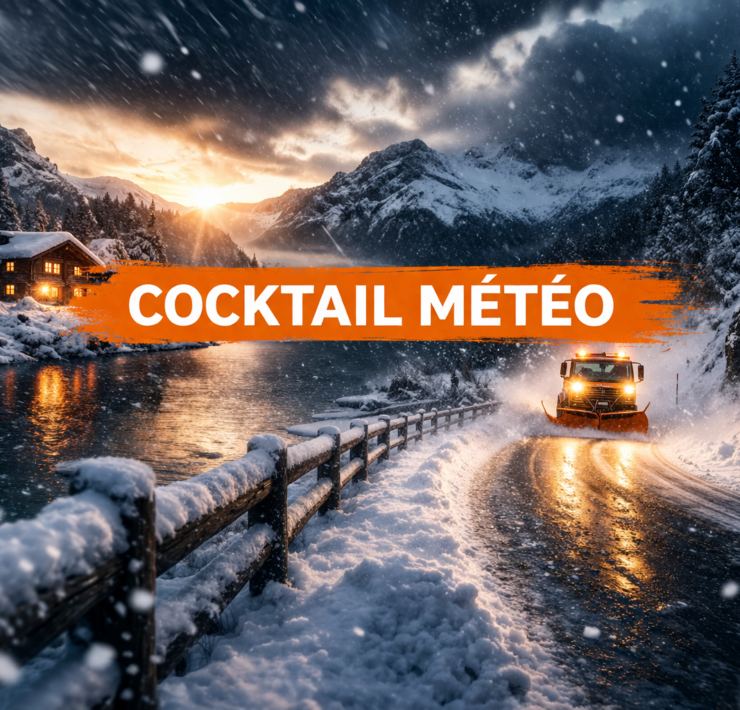 cocktail Neige, verglas et pluie : plusieurs r&eacute;gions sous surveillance