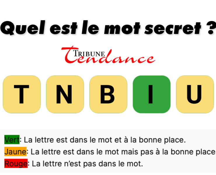 game virale image butin 4 D&eacute;fi: Mot de 5 Lettres en 2 Minutes
