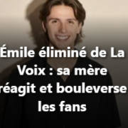 telecharger 3 La Voix : la m&egrave;re d&rsquo;&Eacute;mile sort de l&rsquo;ombre apr&egrave;s une d&eacute;cision choc