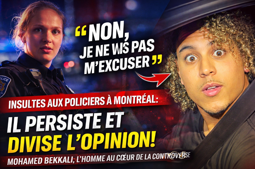 Capture decran 2026 04 01 121808 Il insulte une polici&egrave;re, puis refuse de s&rsquo;excuser en direct : l&rsquo;entrevue qui fait r&eacute;agir