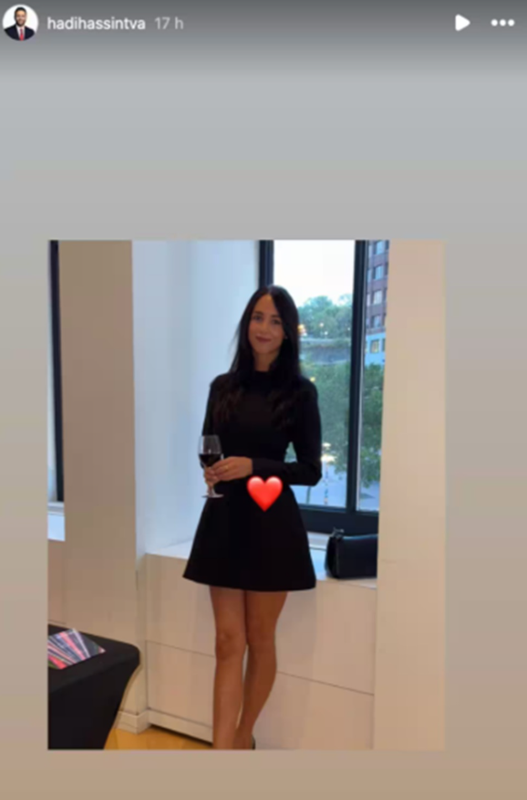 Capture decran 2026 04 02 084811 Hadi Hassin partage une Rare photo de sa blonde et fait r&eacute;agir