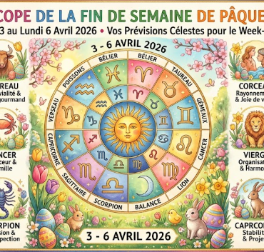 Capture decran 2026 04 02 091259 Long week-end de P&acirc;ques : l&rsquo;horoscope qui peut tout changer du 2 au 6 avril 2026