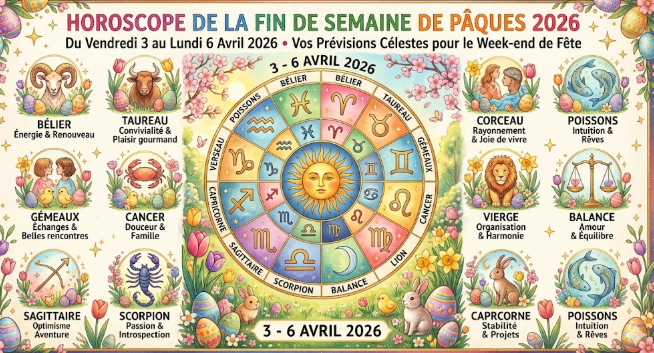 Capture decran 2026 04 02 091259 Long week-end de P&acirc;ques : l&rsquo;horoscope qui peut tout changer du 2 au 6 avril 2026