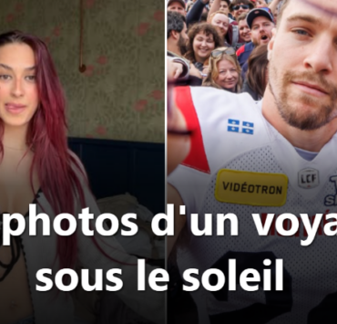 Capture decran 2026 04 07 120808 Gr&egrave;ce, soleil et romance : &Eacute;l&eacute;onore Lagac&eacute; et Marc-Antoine Dequoy partagent leurs images fascinantes !