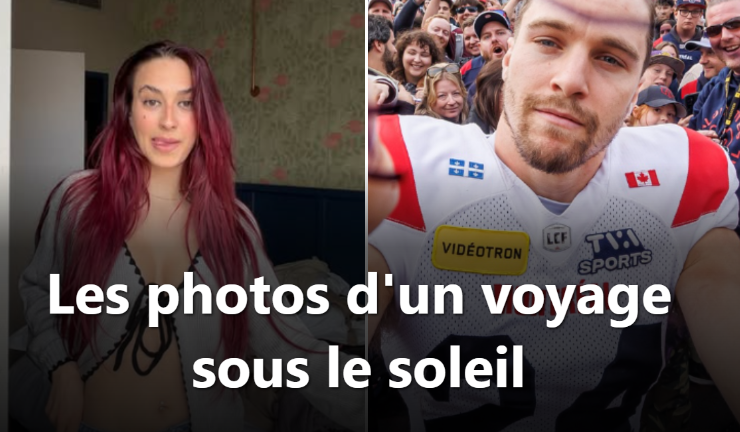 Capture decran 2026 04 07 120808 Gr&egrave;ce, soleil et romance : &Eacute;l&eacute;onore Lagac&eacute; et Marc-Antoine Dequoy partagent leurs images fascinantes !