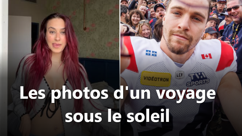 Capture decran 2026 04 07 120808 Gr&egrave;ce, soleil et romance : &Eacute;l&eacute;onore Lagac&eacute; et Marc-Antoine Dequoy partagent leurs images fascinantes !