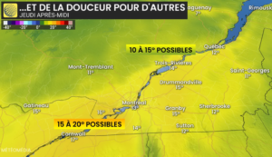 Capture decran 2026 04 08 193412 Jeudi : chez vous ce sera 15&deg; ou la neige (15 cm)