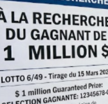 Capture decran 2026 04 09 130352 Ne jetez pas vos billets ! Un lot de 1 000 000 $ du Lotto 6/49 n'a toujours pas &eacute;t&eacute; r&eacute;clam&eacute;...