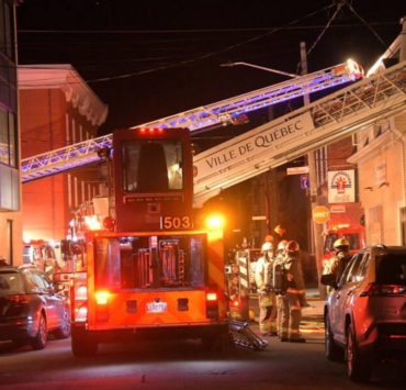 Capture decran 2026 04 23 141128 Deux b&acirc;timents jug&eacute;s dangereux forcent une &eacute;vacuation rapide &agrave; Qu&eacute;bec